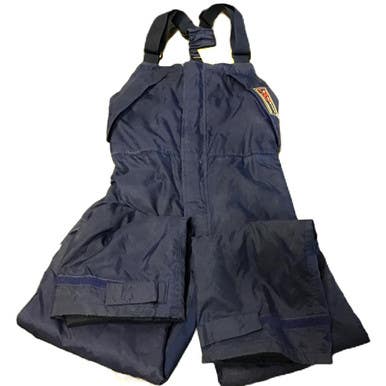 Used West Marine’s Rubber Waterproof Fishing Bibs Navy Blue 11730-s000039884