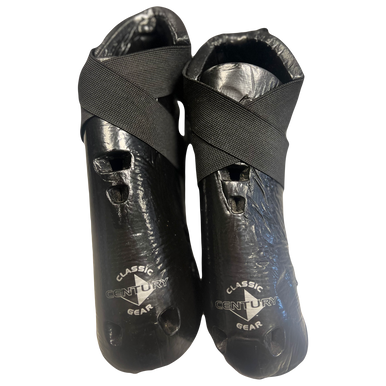 Used Century Martial Arts Foot Pads Black Md 11730-s000020480
