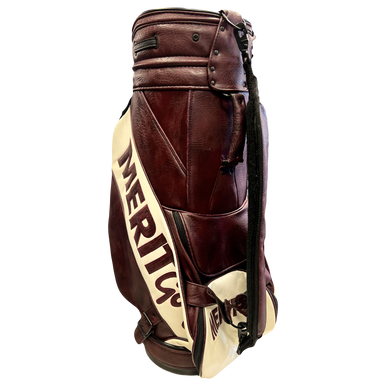 Used Merit Mens Stand Bag Maroon 11730-s000012332