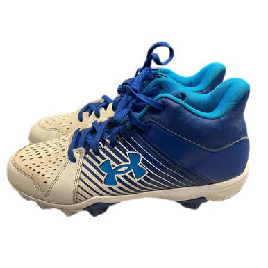 Used Under Armour 909250-401 Bb Sb Cleats Royal Blue Senior 7 11730-s000059993