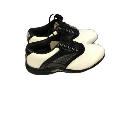 Used Tommy Armour Mens Golf Shoes White Senior 8.5 11730-s000042690