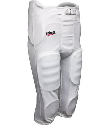 New Schutt Adult M Wh Pant 11730-sch96000301f