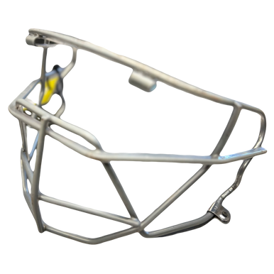 Used Under Armour Batting Helmet Mask Silver 11730-s000063083