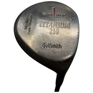 Used Golfsmith Titanium 260 Mens Driver Right Hand Titanium 11.0 Degree 11730-s000062939