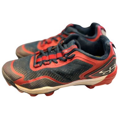 Used Boombah Bm17123 Baseball Cleats Navy Blue And Red Senior 6.5 11730-s000063127