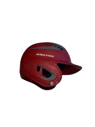 Used Rawlings R16j-r1 Batting Helmet No Mask Red One Size 11730-s000064707