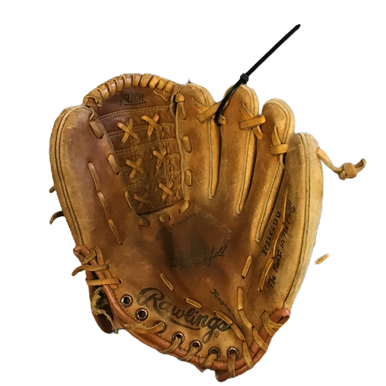 Used Rawlings Rbg90 Bb Sb Glove Rh Throw Brown 10 1 2" 11730-s000065447