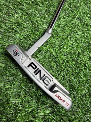 PING - ANSER V2 Black Dot- Putter - Steel - Putter Flex - 33'' - RH