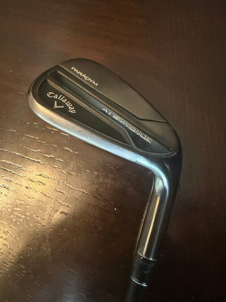 Black Callaway Paradym AI Smoke Right Handed Iron Set Regular Flex (7 Clubs) #5 - #9, AW