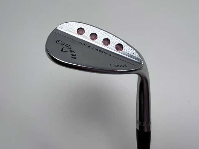 Callaway Mack Daddy 4 Chrome Sand Wedge SW 56* 10 S-Grind i80 Regular RH -1''