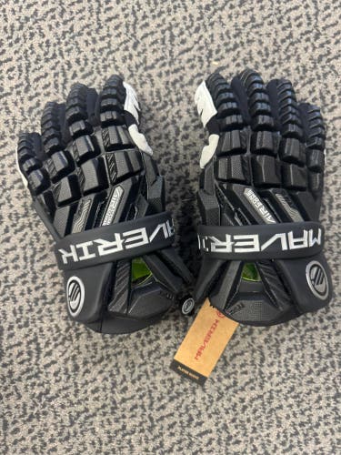 Maverik Max Lacrosse Gloves (New) Medium 12”
