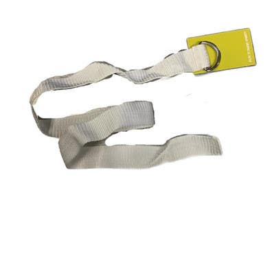 Used Nylon Football Belt White 11730-s000068725