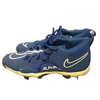 Used Nike Cv0582-414 Adult Fb Cleats Royal Blue Senior 13 11730-s000068805