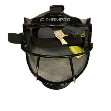 Used Champro Fielder's Softball Facemask Black One Size 11730-s000069102