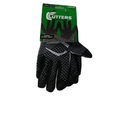 New Cutters Game Day Fb Gloves Black L Xl 11730-s000069086