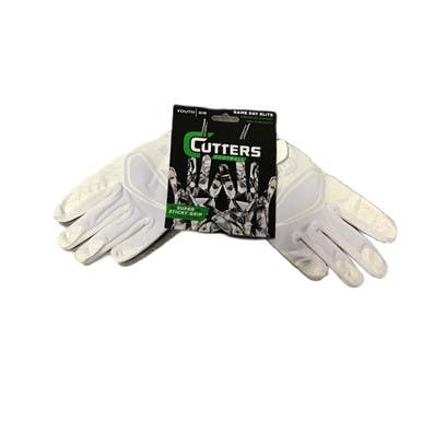 New Cutters Game Day Elite Fb Gloves White S M 11730-s000069089