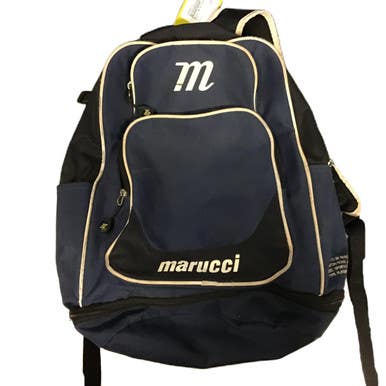 Used Marucci Rangr Bat Backpack Navy Blue 11730-s000069274