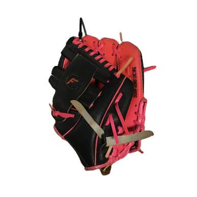 Used Franklin Inferno Tee Ball Glove Rh Throw Pink And Black 9" 11730-s000069317