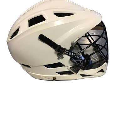 Used Cascade Pro 7 Lacrosse Helmet White One Size 11730-s000069322