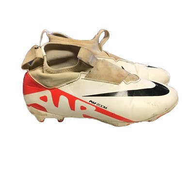Used Nike Zoom Mercurial Superfly 9 Academy Youth Soccer Cleats White Junior 04.5 11730-s000069323