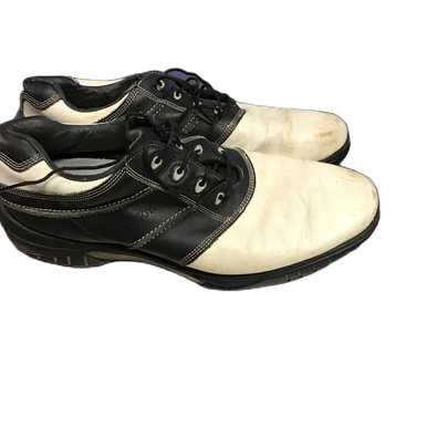 Used Footjoy Contour Series Men's Golf Shoes White Senior 10.5 11730-s000069440