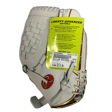 Rawlings Liberty Advanced 12.5-inch Fastpitch Glove Rh Throw White 12 1 2" 11730-s000069562