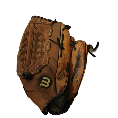 Used Wilson A2485 Bb Sb Glove Rh Throw Brown 14" 11730-s000071825