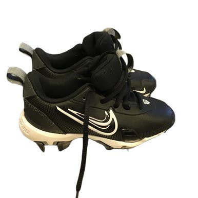 Used Nike Force Trout 9 Keystone Baseball Cleats Black Youth 11.0 11730-s000069996
