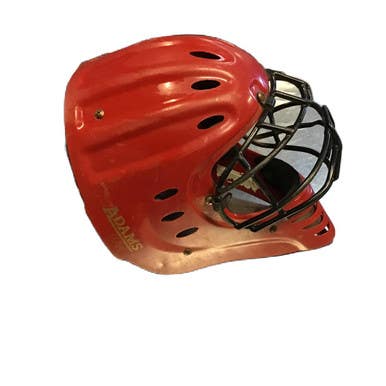 Used Adams Ch2000 Catchers Helmet W Mask Red Lg 11730-s000070001