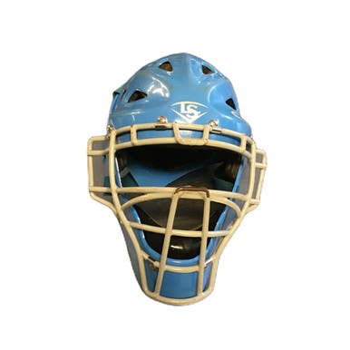 Used Louisville Slugger Pgs514 Catchers Helmet W Mask Carolina Blue One Size 11730-s000071575
