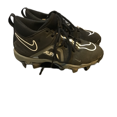 Used Nike Alpha Menace 3 Shark Low Youth Football Cleatsblack Junior 02.5 11730-s000071594