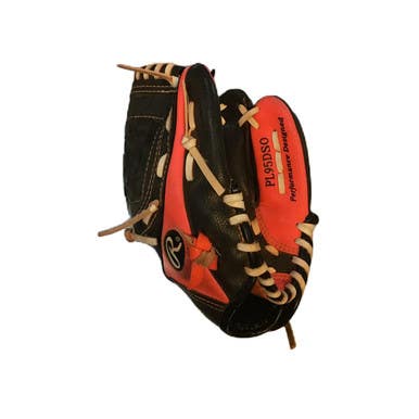 Used Rawlings Player's Series Baseball Glove Rh Throw Black 9.5" 11730-s000071725