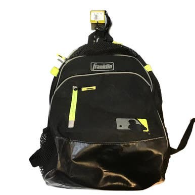 Used Franklin Baseball Player Backpack Black 11730-s000071738