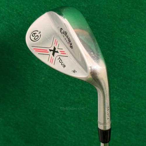 Callaway X Tour Chrome 60-9 60 Lob Wedge Callaway X Tour Steel Wedge Flex