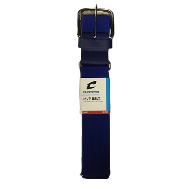 New Champro Mvp Adult Baseball Belt Blue 11730-chpa062ry