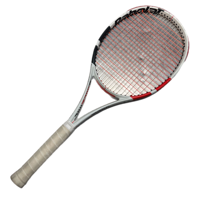 Used Babolat Pure Strike Adult Tennis Racquet White 4 1 4" 11730-s000058310