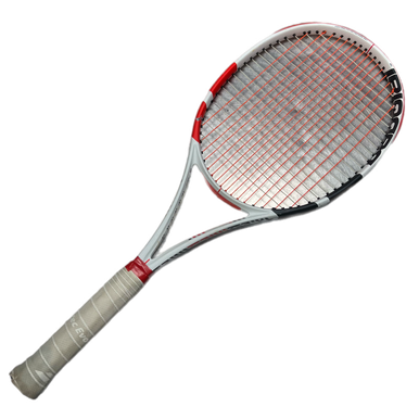 Used Babolat Pure Strike Adult Tennis Racquet White 4 1 4" 11730-s000058311