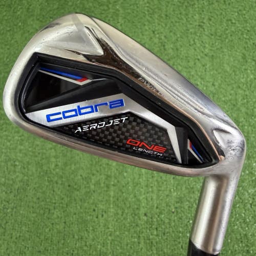 Cobra Aerojet One Length 4 Iron KBS PGI Graphite 85g Stiff Flex 37