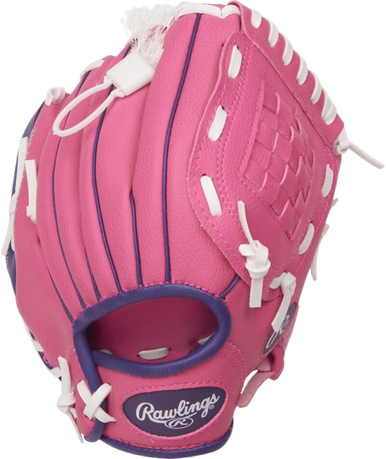 New Rawlings Players Series Pl91pp-12 0 9" Pink Softball Glove Right Hand Throw 11730-rawpl91pp-120