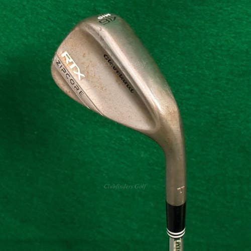 Cleveland RTX 6 Zipcore Tour Rack Mid Raw 46-10 46 Pitching Wedge DG Spinner TI