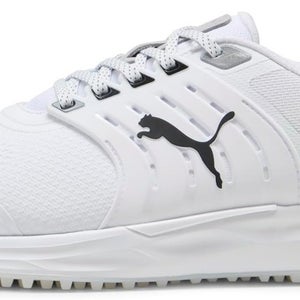 PUMA Ignite Elevate 2 Mens Golf Shoes White/Black Size 9.5 Medium NEW in Box