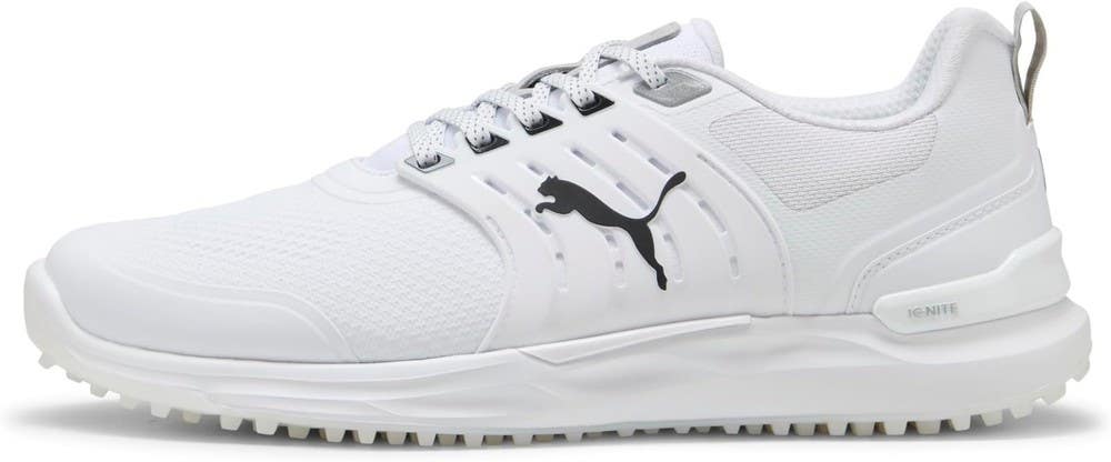 PUMA Ignite Elevate 2 Mens Golf Shoes White/Black Size 9.5 Medium NEW in Box