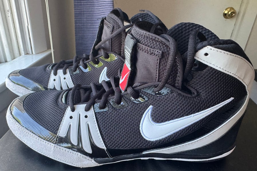Nike Freek Black True White Wrestling Shoe 316403-011 Sz 11.5