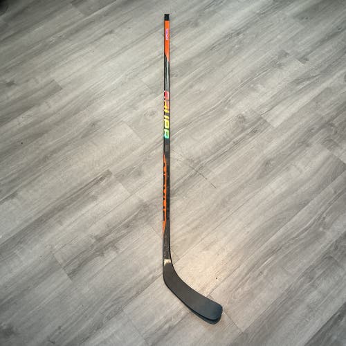 Used Utica Senior Bauer 102 Flex Left Hand Toe Curve Pro Stock Nexus Sync Hockey Stick