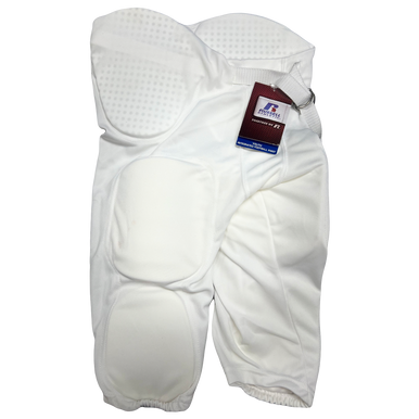 Used Russell F25pfwp Youth Fb Integrated Pants White 2x 11730-s000059729