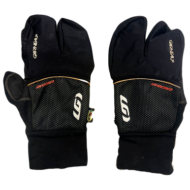 Used Garneau Ergo Air Bike Gloves Black Lg 11730-s000061239