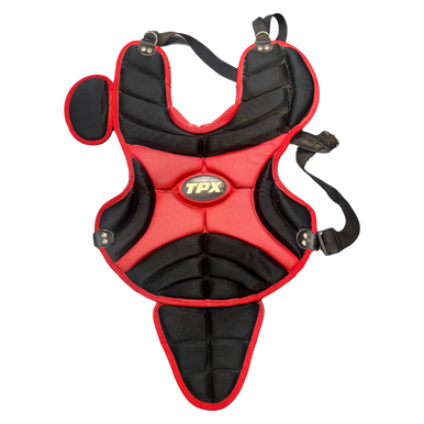 Used Louisville Slugger Tpx Omaha Catchers Chest Protector Red Junior 11730-s000061506