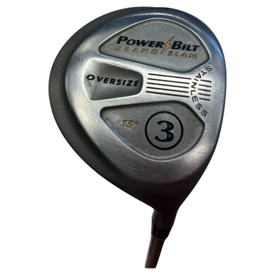 Used Powerbilt Grand Slam Oversized Mens Fairway Wood Rh 3 Wood 11730-s000061837
