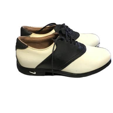 Used Nike 192095-101 Mens Golf Shoes White Senior 8.5 11730-s000068151