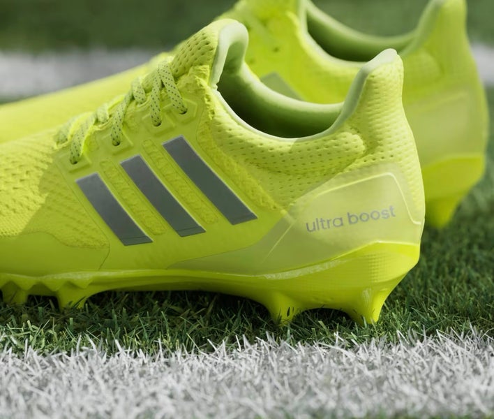 Adidas Ultraboost Football Cleats Solar Yellow Size 12.5 JP7413